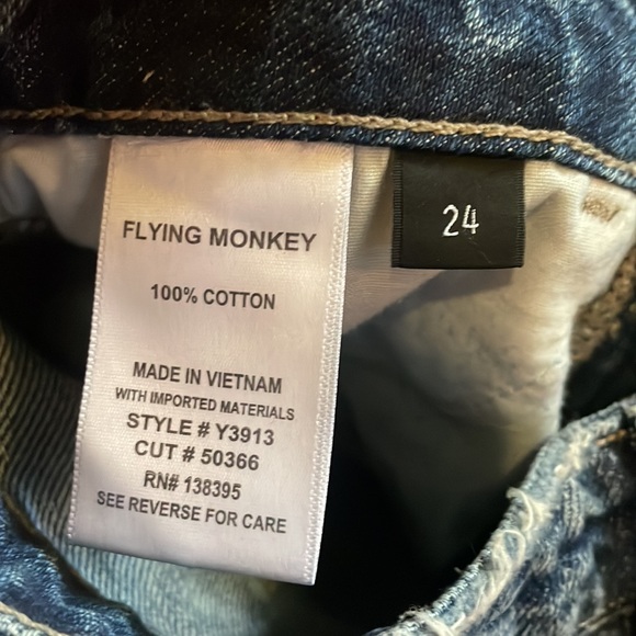 Flying Monkey ButtonFly Jeans s 24 - Picture 5 of 8
